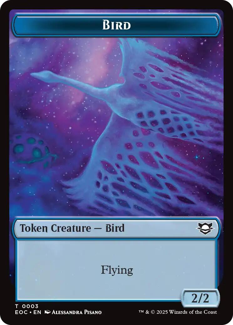 Bird // Pest Double-Sided Token [EOC - 3 // 9]