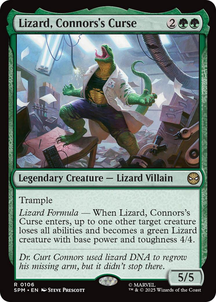Lizard, Connors's Curse [SPM - 106]