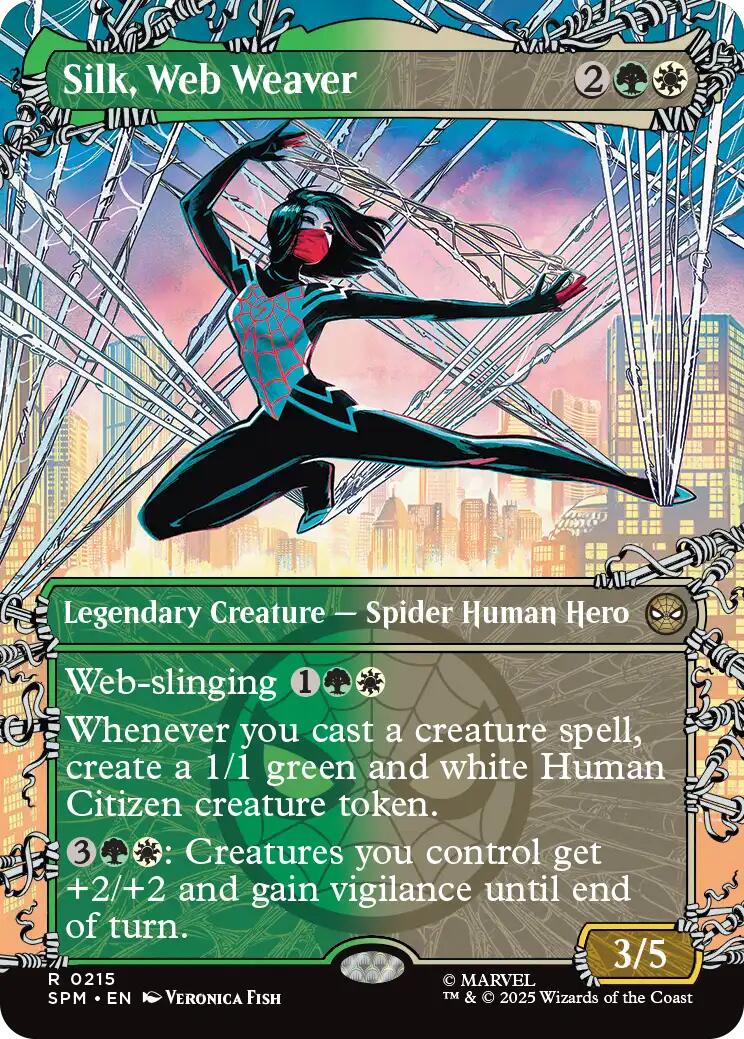 Silk, Web Weaver (Borderless) [SPM - 215]
