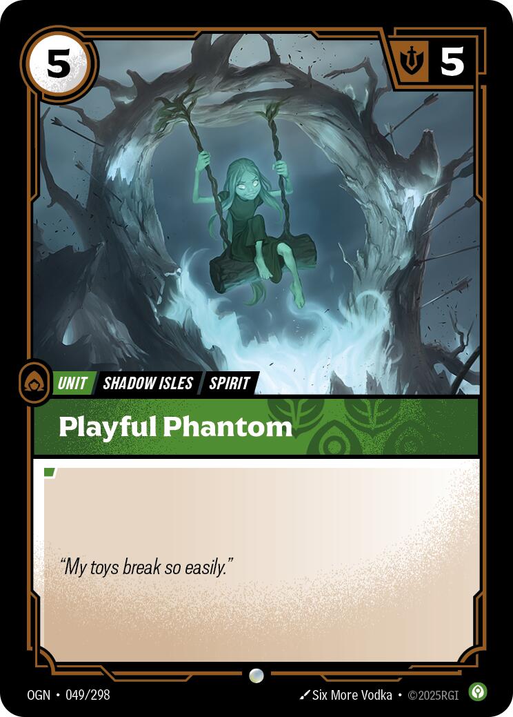 Playful Phantom