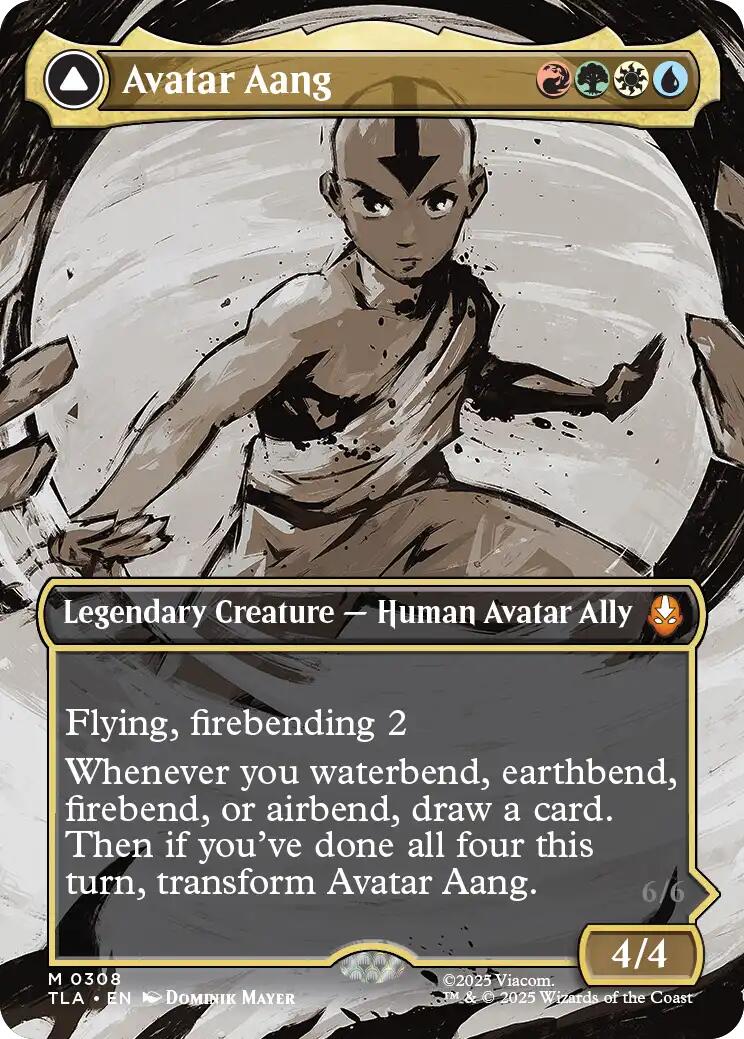 Avatar Aang (Borderless)