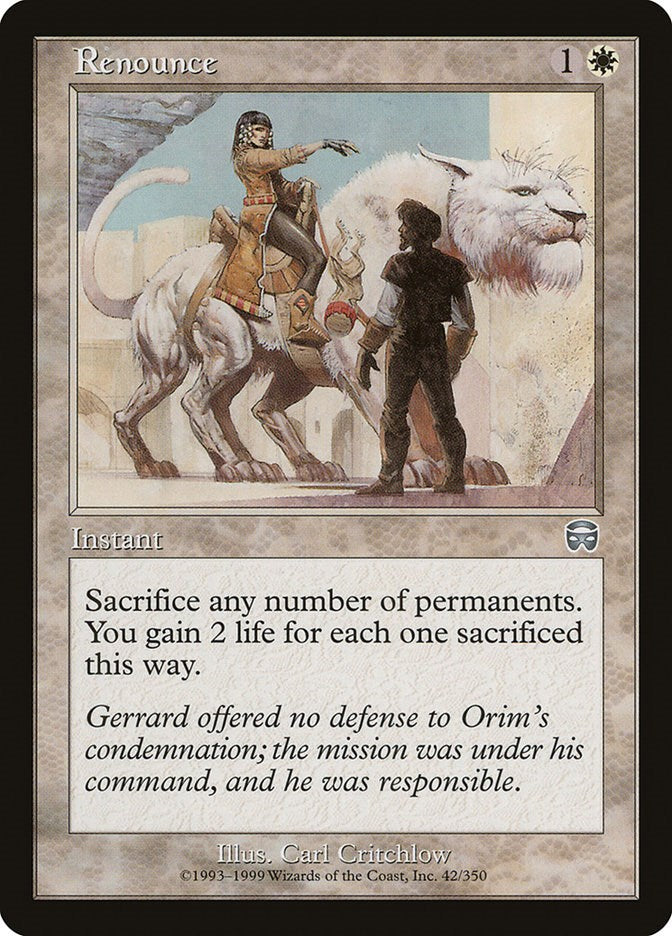 Renounce [MMQ - 42]