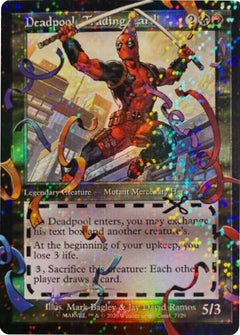 Deadpool, Trading Card (7129) (Pool Party Foil) [SLD - 7129]