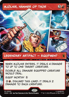 Mjolnir, Hammer of Thor (Borderless) (0303) [MSH - 303]