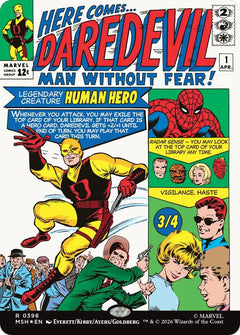 (Preorder) Daredevil, Man Without Fear (Borderless) (0398) [MSH - 398]