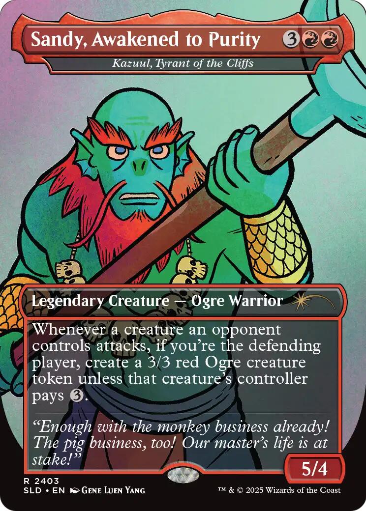 Sandy, Awakened to Purity - Kazuul, Tyrant of the Cliffs