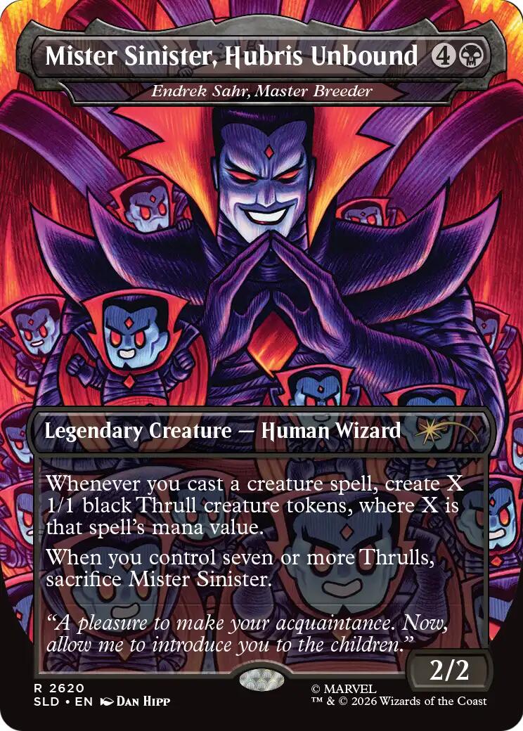 Mister Sinister, Hubris Unbound - Endrek Sahr, Master Breeder