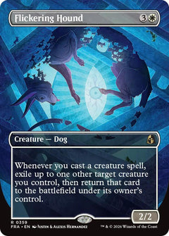 (Preorder) Flickering Hound (Borderless) [FRA - 359]