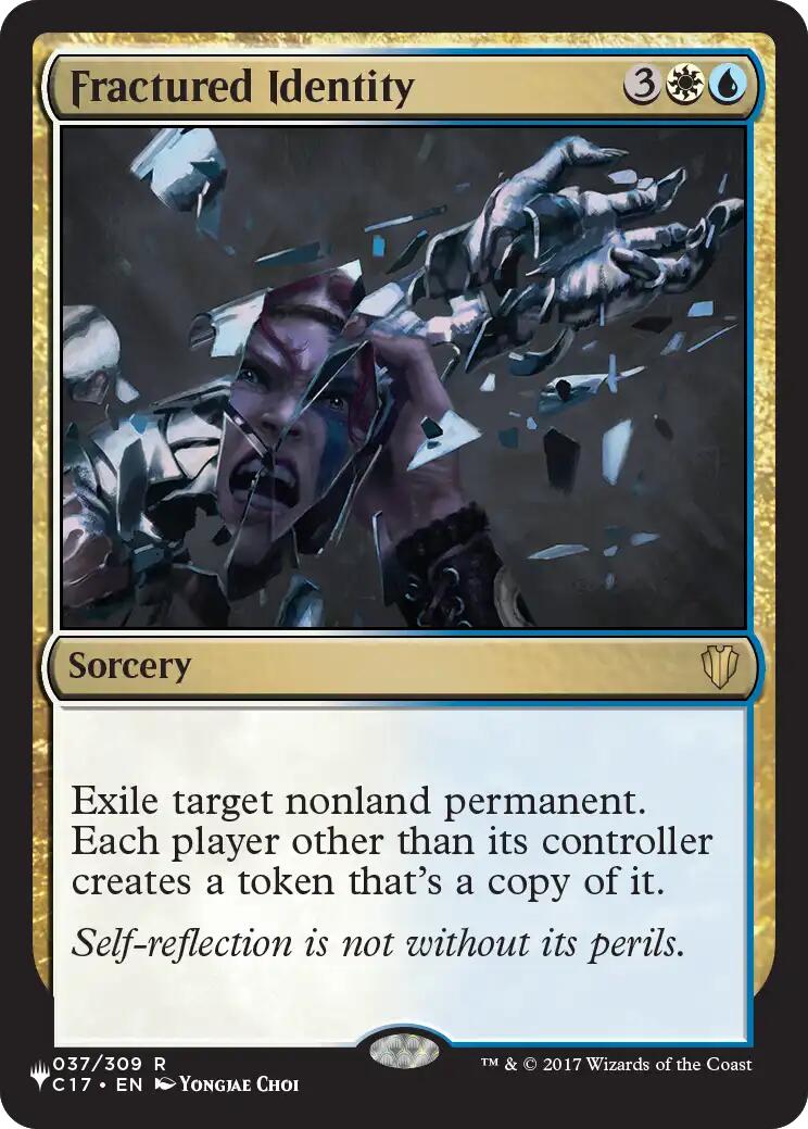 Fractured Identity