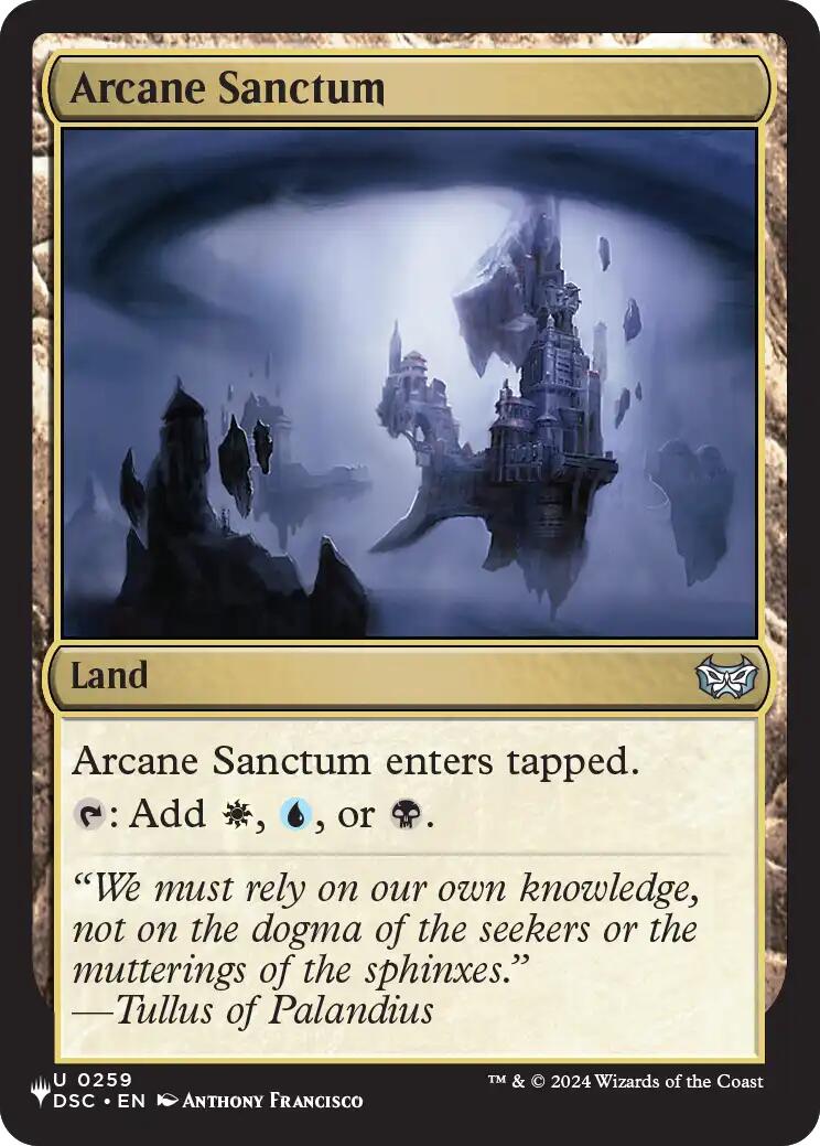 Arcane Sanctum (DSC)