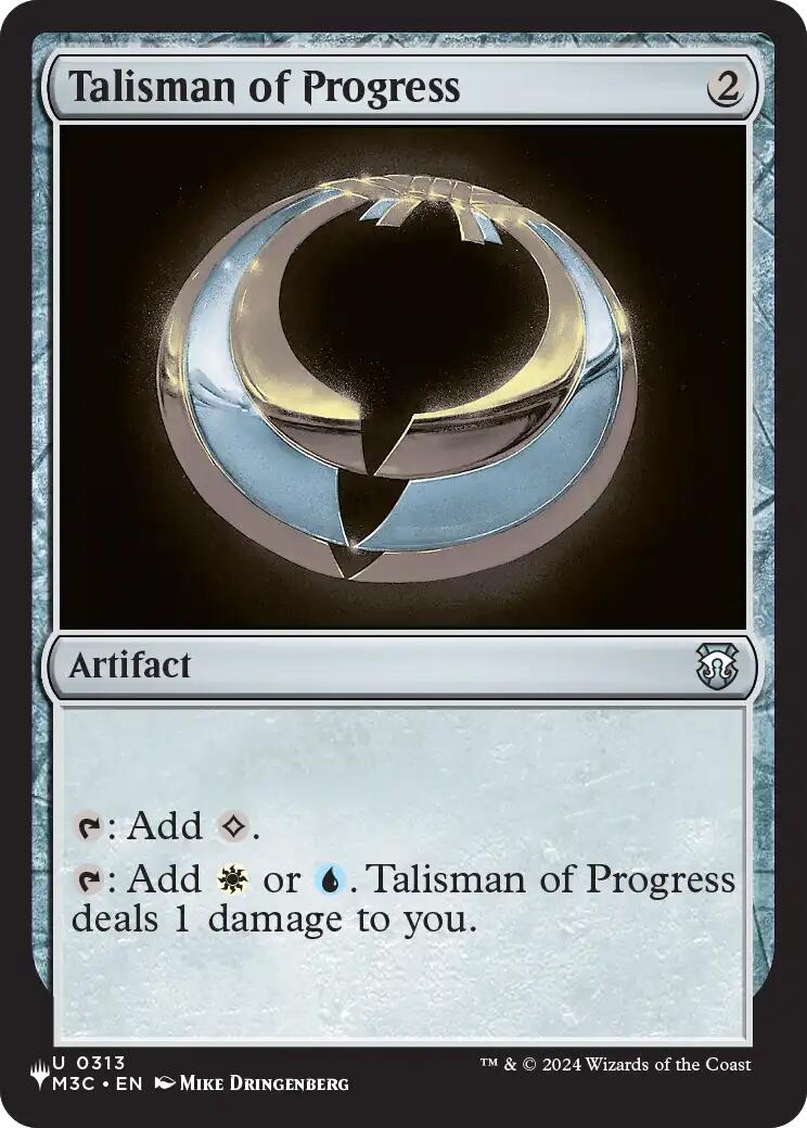 Talisman of Progress