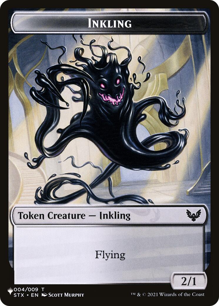 Inkling // Treasure Double-Sided Token