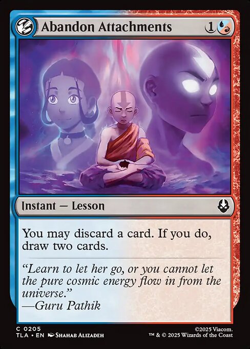 Abandon Attachments [TLA - 205] Near Mint / English / Foil