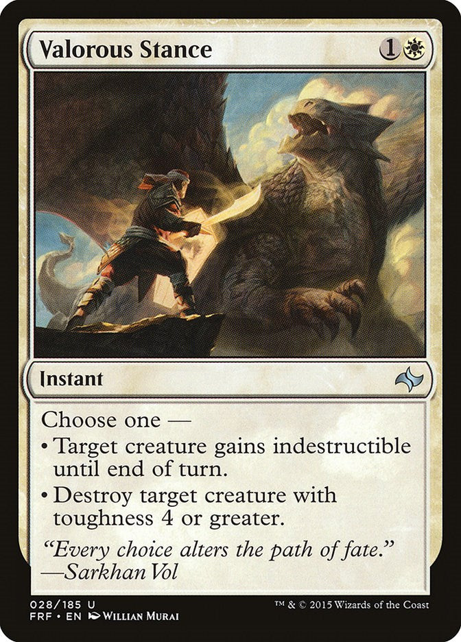Valorous Stance [FRF - 28]