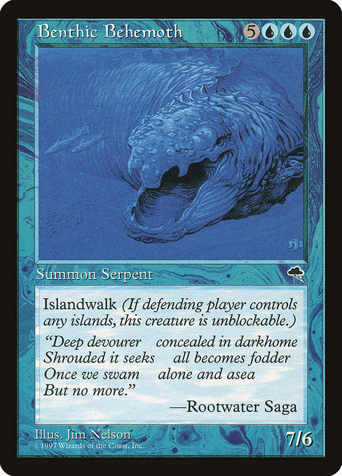 Benthic Behemoth [TMP - 54] | Dragón Durmiente