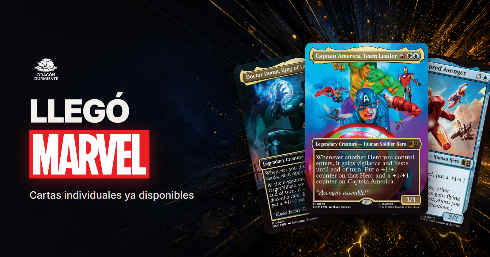 Llegó Marvel - Dragón Durmiente