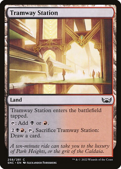 Tramway Station [SNC - 258] Near Mint / English / Foil