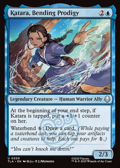Katara, Bending Prodigy [TLA - 59] Near Mint / English / Normal