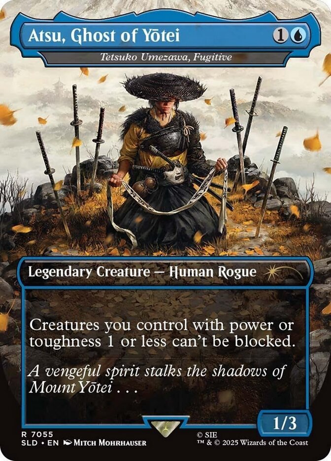 Atsu, Ghost of Yotei - Tetsuko Umezawa, Fugitive (Rainbow Foil) [SLD - 7055]